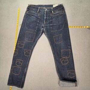 Evisu Jeans Mens Selvedge‎ Lot 2008 Embroidered Fits 32x30